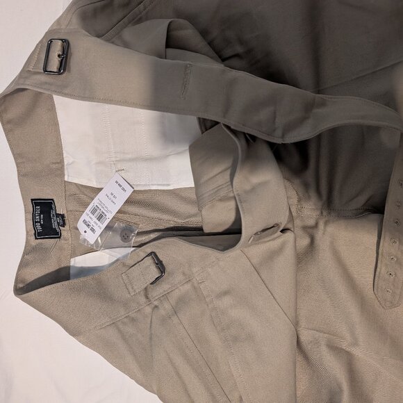 Todd Snyder Lightweight Italian Cotton Gurkha Trouser in Sand Stone - Size 35 - Picture 9 of 11